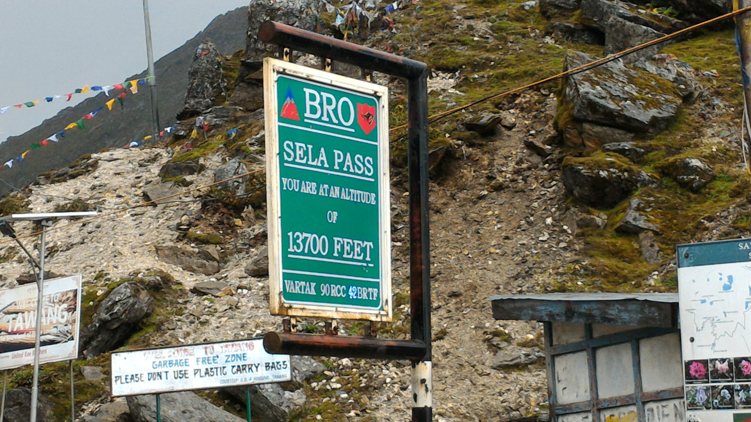 The Entry to Tawang Sela Pass