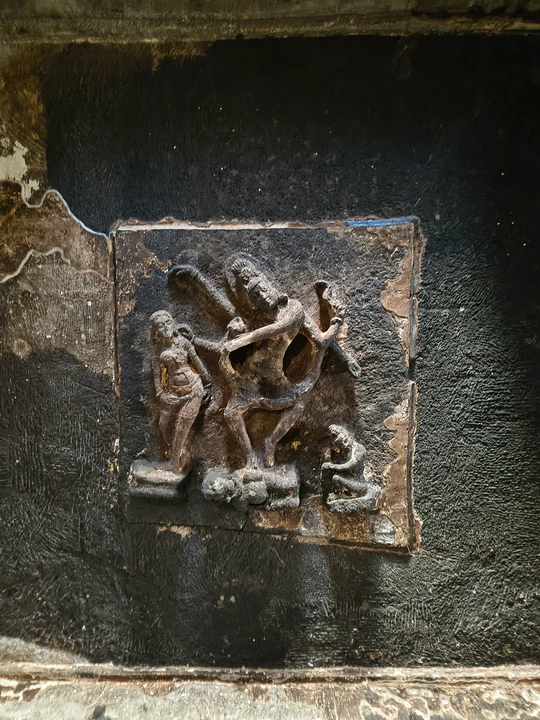 The Nataraja dance at Kailasa temple ceiling
