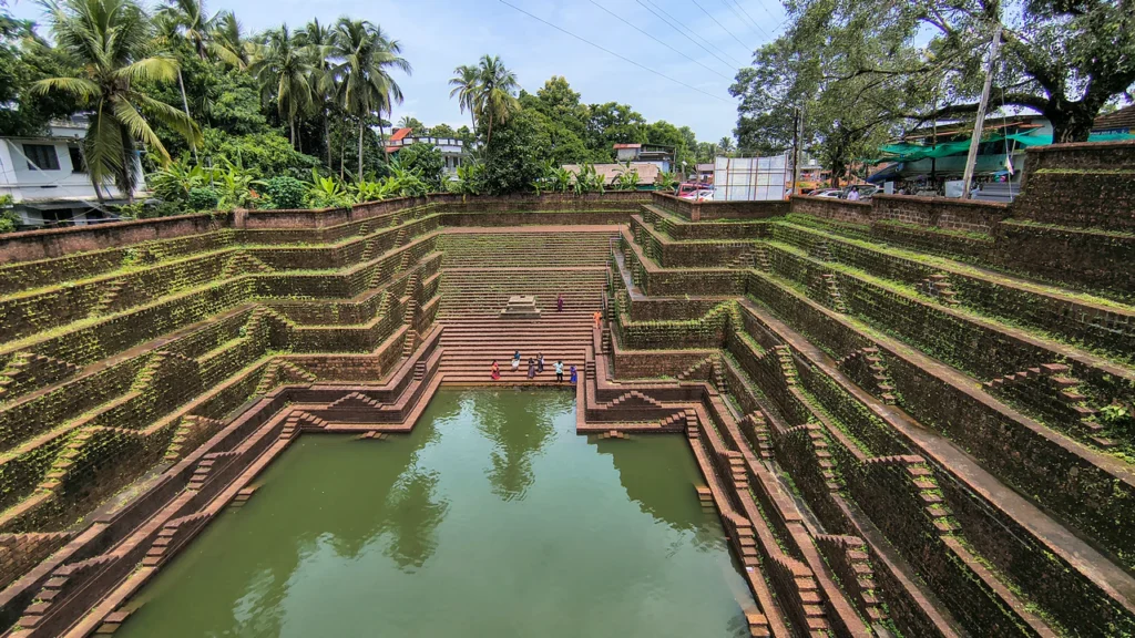 Stepwell Subramanya temple Peralassery