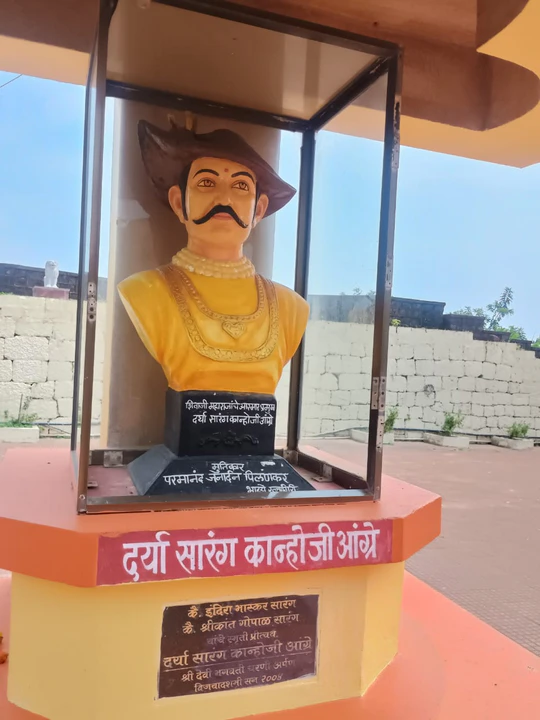 Kanhoji Angrey statue
