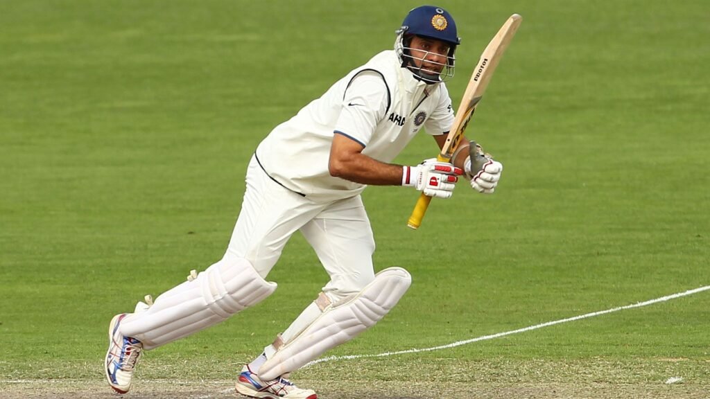 V V S Laxman at Eden Gardens