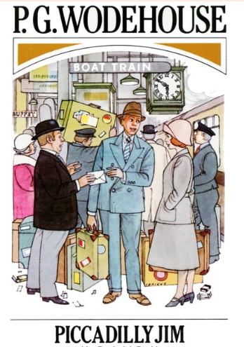 Book cover P.G.Wodehouse Piccadilly Jim
