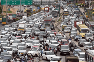 The urban Prison traffic jam
