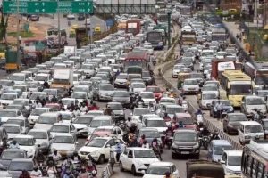 The urban Prison traffic jam