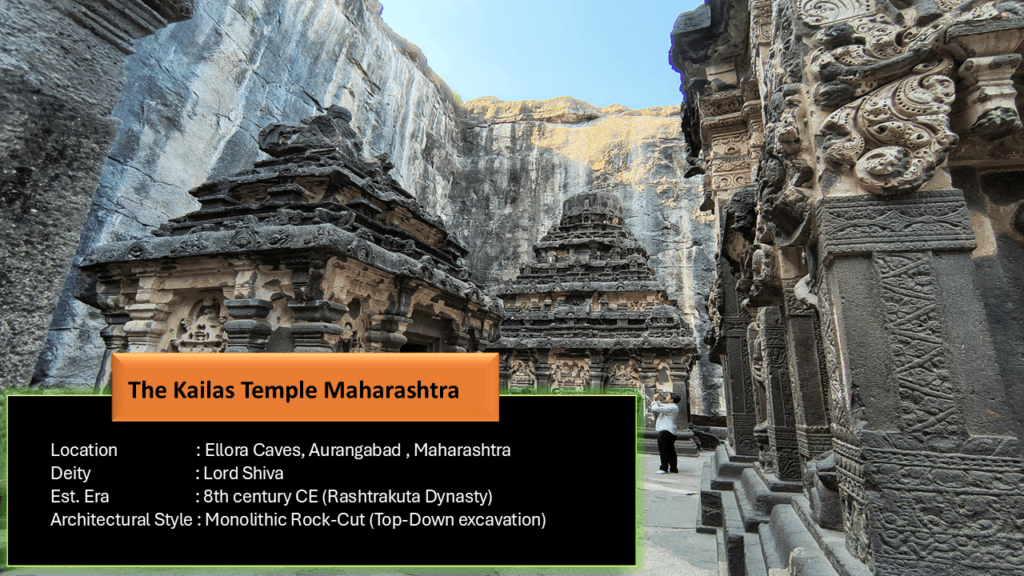 The Kailasa Temple, one of India's most ancient temples