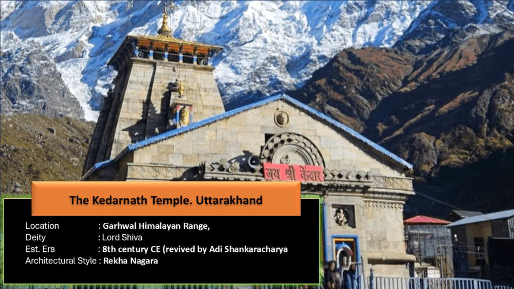 The Kedarnath Temple