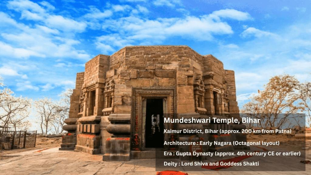 Mundeshwari Temple Bihar the main complex